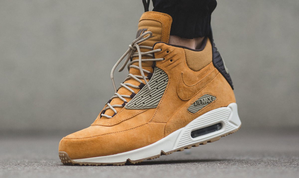nike air max 90 sneakerboot marron, Nike Gives Us A 'Wheat' Air Max 90 Sneakerboot